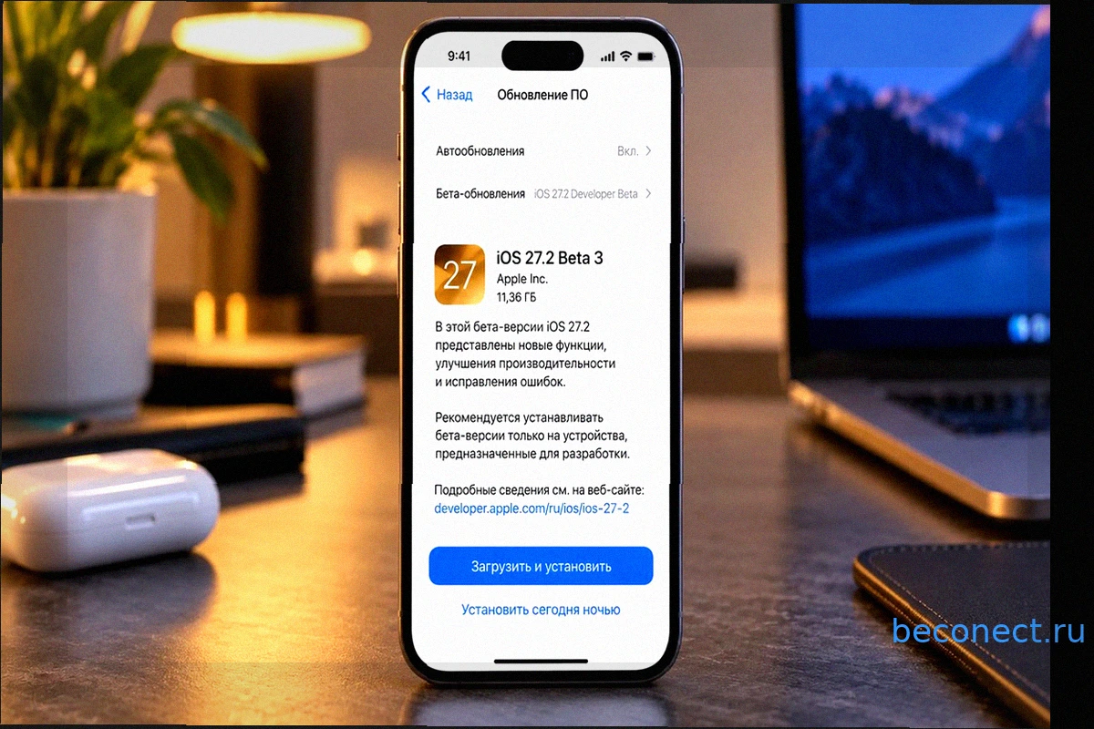 iOS 27.2 Beta 3: Обзор, новые функции и рекомендации по установке