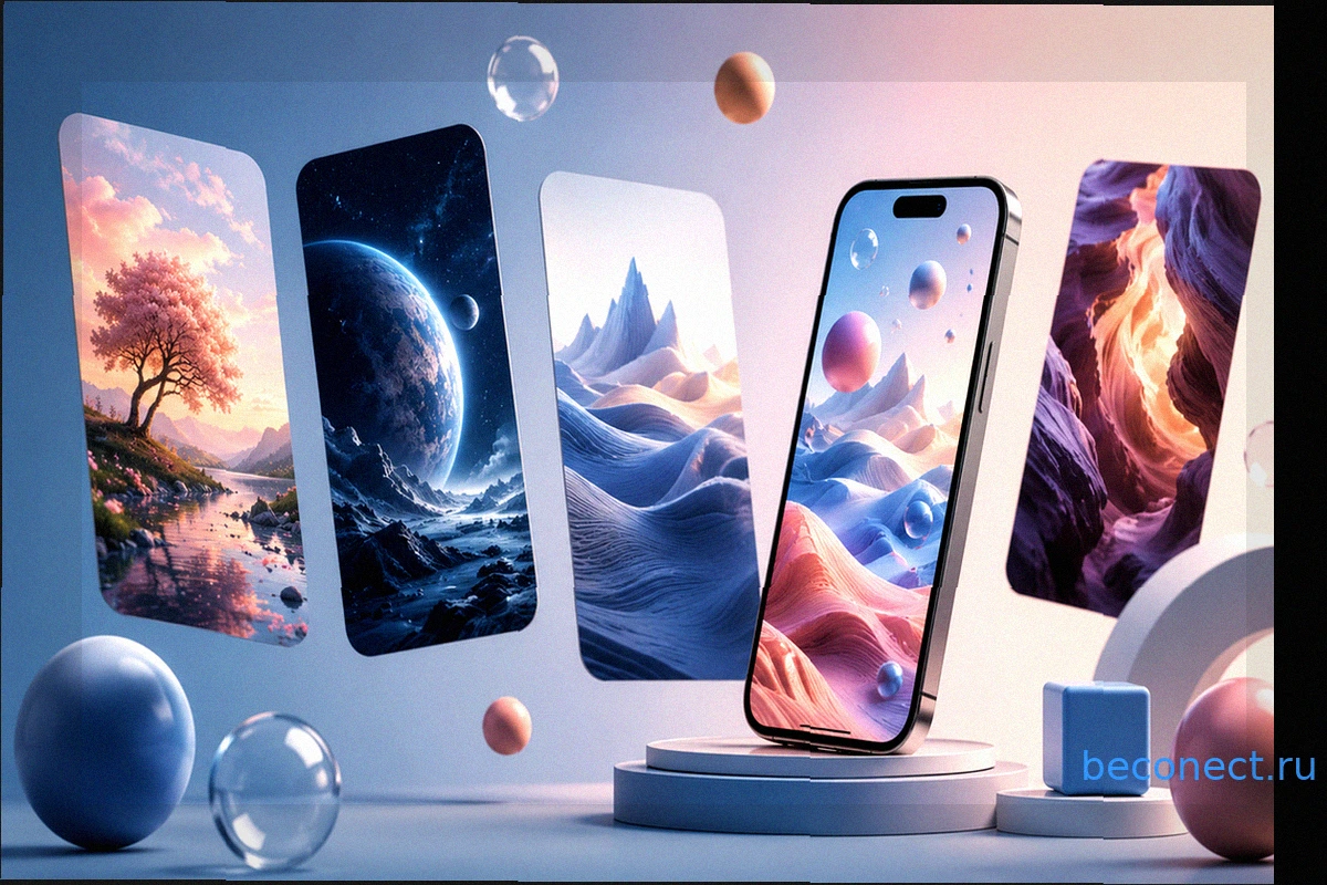 Создаем собственные 3D-обои на iPhone с iOS 26