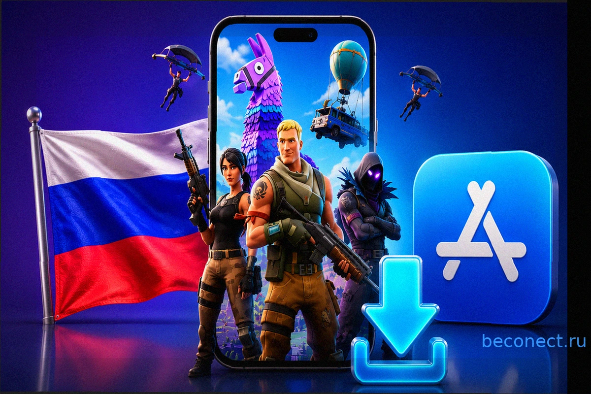 Fortnite снова на iPhone в России: Как установить без смены региона