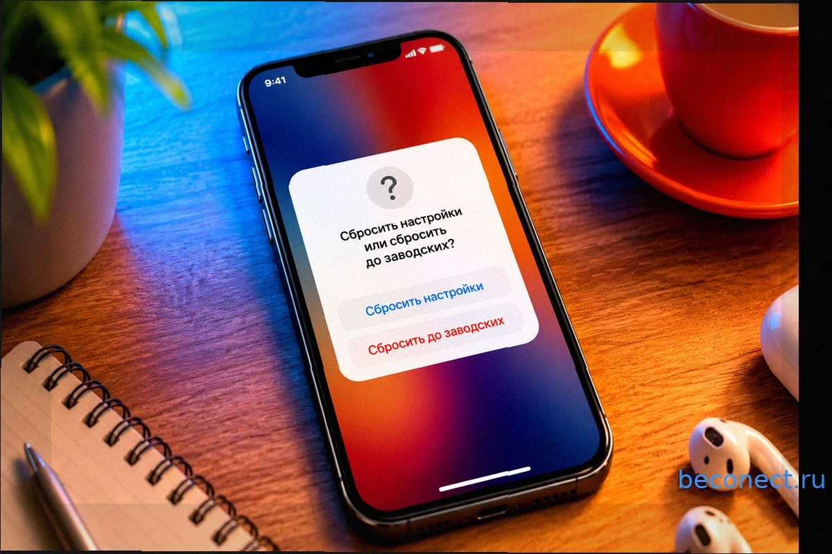 Сброс настроек iPhone против сброса до заводских: в чем ключевая разница