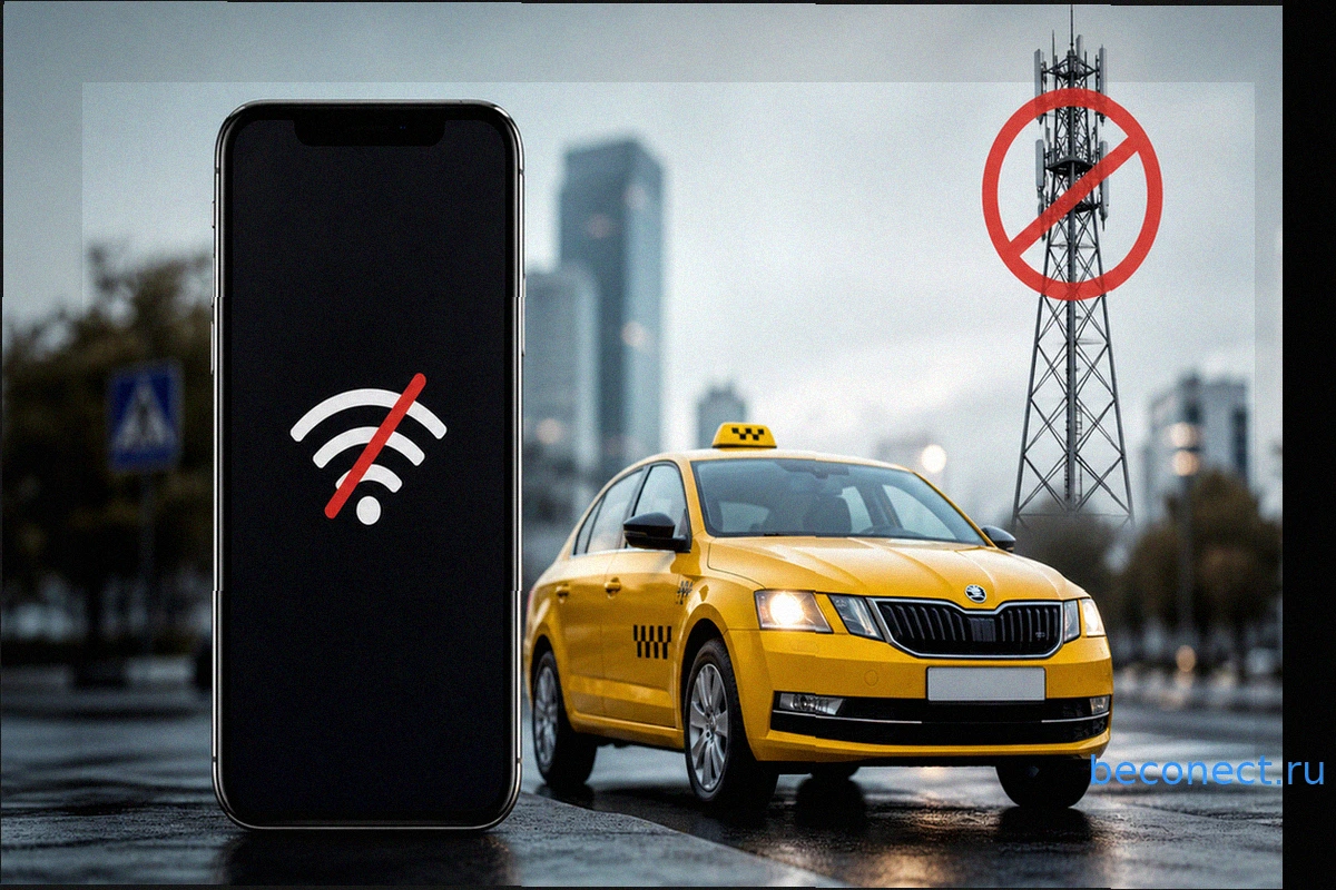 Как заказать Яндекс Такси с iPhone при отсутствии интернета