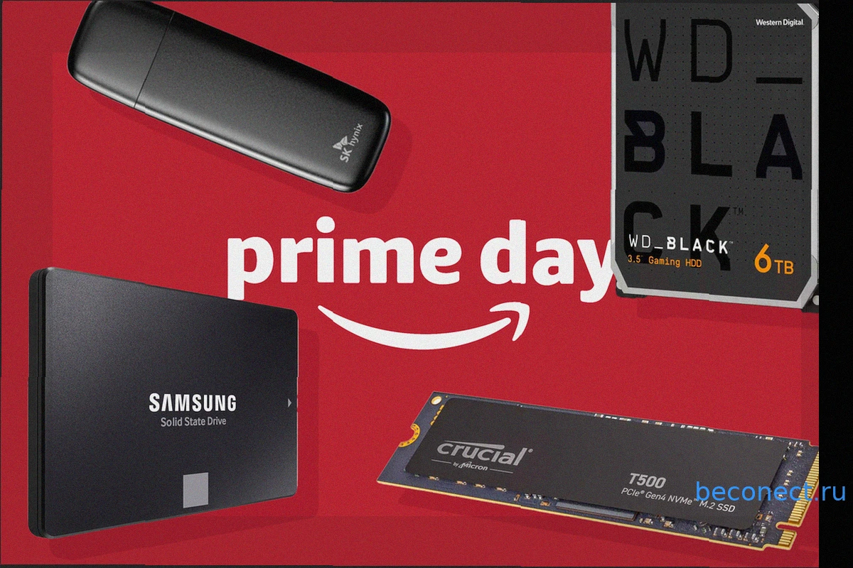 Лучшие ранние скидки на SSD к Prime Day: экономьте на хранилище до роста цен
