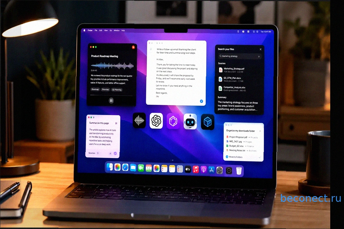 6 ИИ-приложений для MacBook Air, которые я использую ежедневно