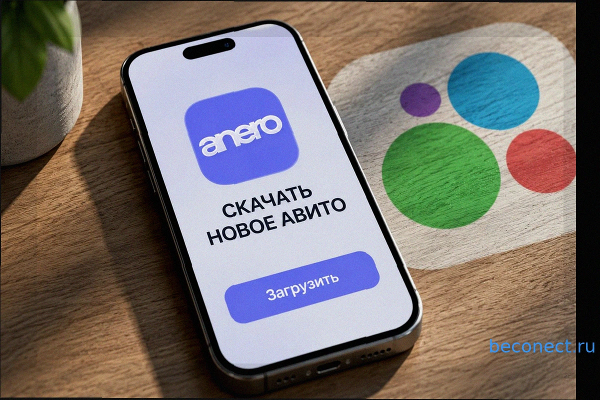 Скачать Авито на Айфон в 2026 году — новое приложение Anero в App Store