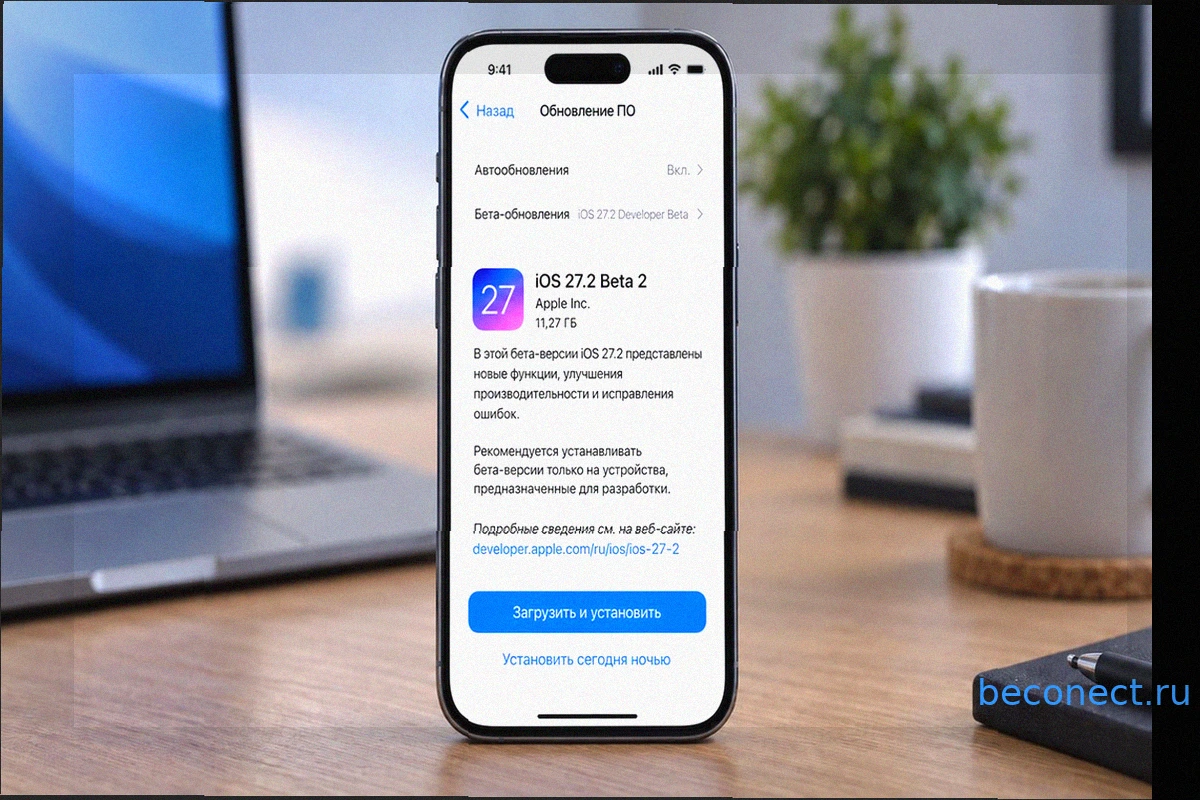 iOS 27.2 beta 2 для разработчиков: обзор новых функций и рекомендации по установке