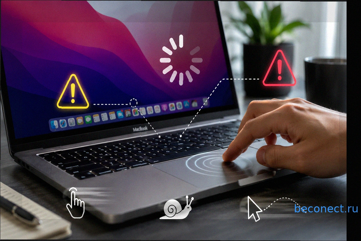 Тормозит курсор на MacBook или Magic Trackpad: что делать и как исправить