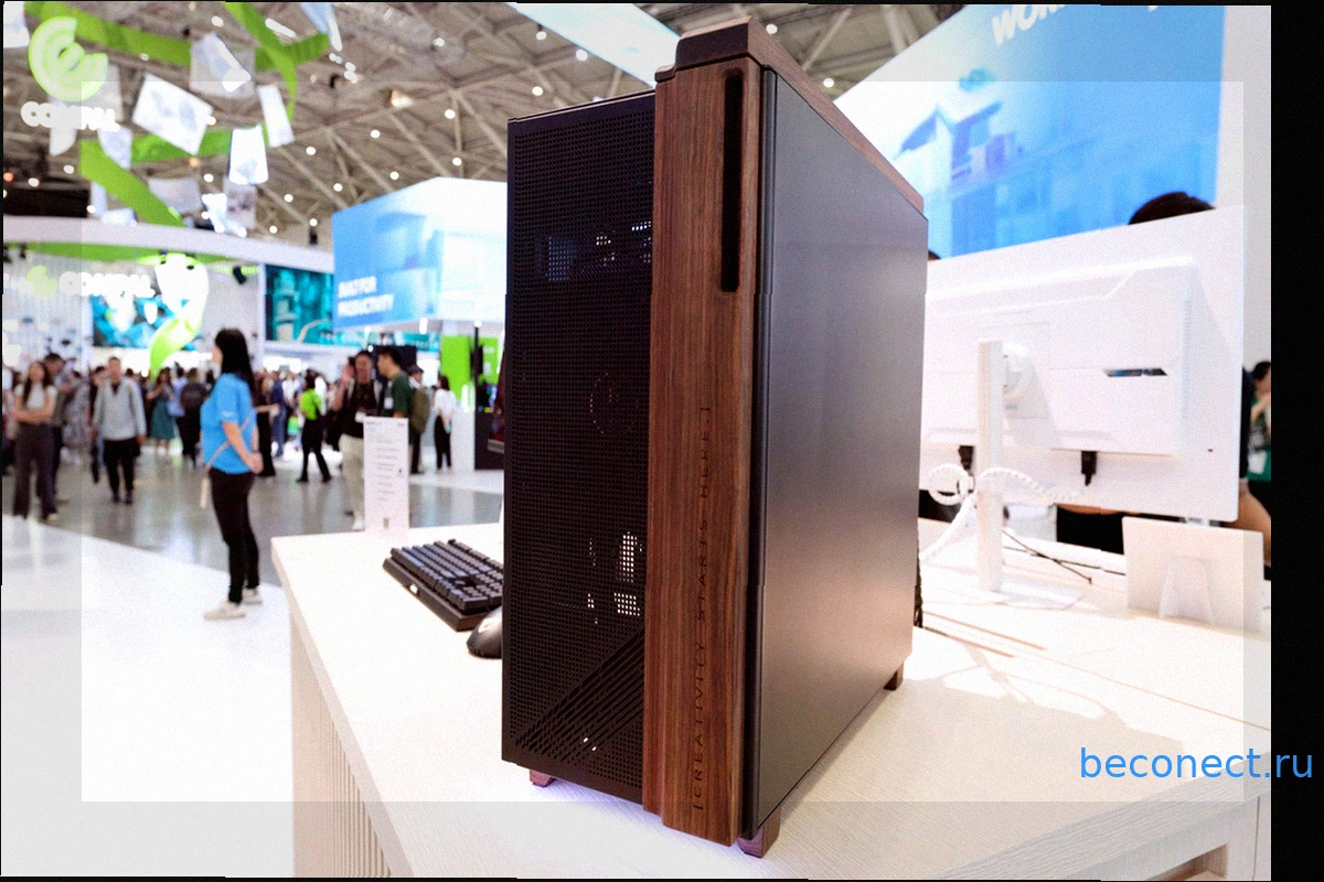 Изящный Корпус Gigabyte из Дерева и Стекла — Стильный Сюрприз Computex
