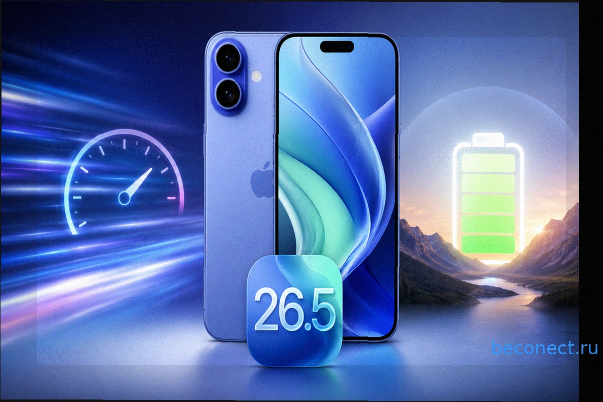 Опыт использования iOS 26.5 на iPhone 16 Plus: что изменилось в скорости, автономности и приложениях